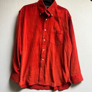 Tommy Hilfiger Corduroy Men's Button-Up Shirt Sz M